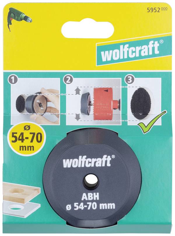 Adapter do powiększania otworu Wolfcraft 5952000 1 szt.