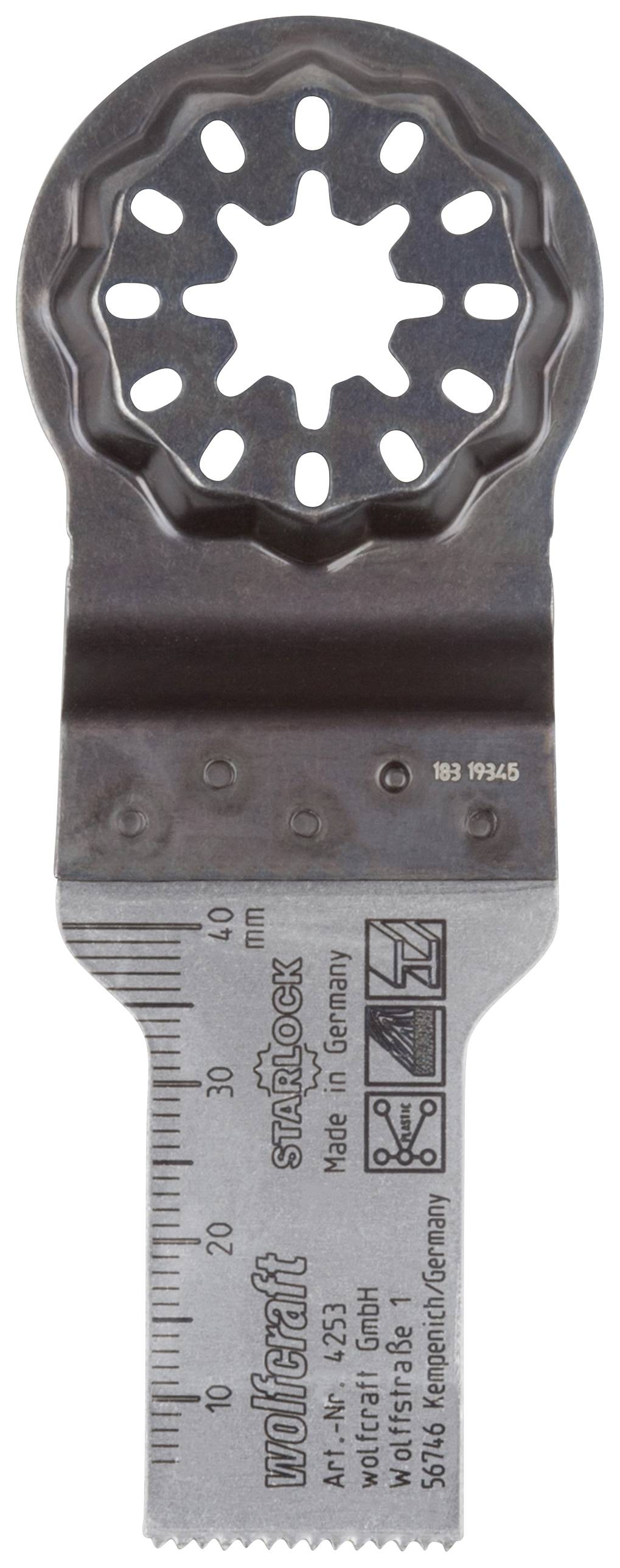 Лезо для мультитулу Wolfcraft nan 4253000 1 шт.