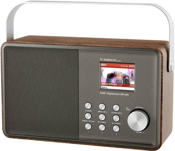 Radio Albrecht DR 855 DAB+/UKW/Bluetooth, DAB+, FM