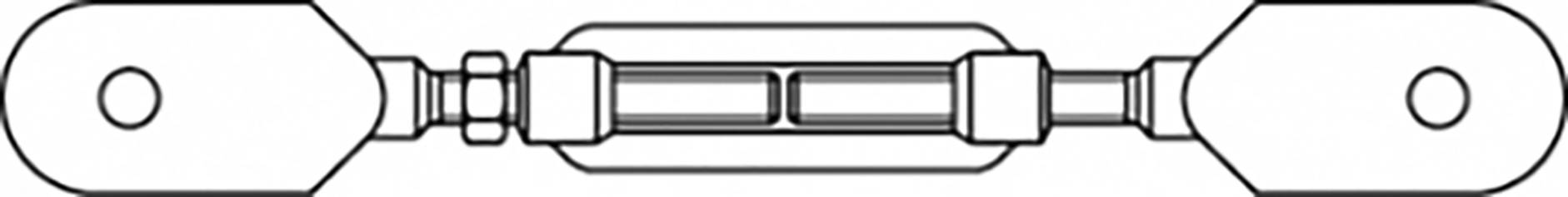 Натягувач TOOLCRAFT TO-6866049, 1 шт.