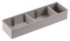 Gedore E-1101 BT Magazyn części drobnych (D x S x W) 78 x 260 x 63 mm Ilość przegród: 3 zmienny podział pudełko Opis 1 szt.