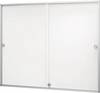 magnetoplan Gablota 1218153 Zastosowanie do formatu papieru: 4 x DIN A4, 1 x DIN A4 wewnątrz 1218153 aluminium 1 szt.