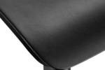 Ergonomiczne krzesło stojące/siedzące/10, regulacja wysokości za pomocą maty antyzmęczejącej, 61,5 - 118 cm, czarne