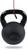 Ośmiodziesięciokilogramowy dzwonek (kettlebell) wisi na cienkiej czerwonej linie.