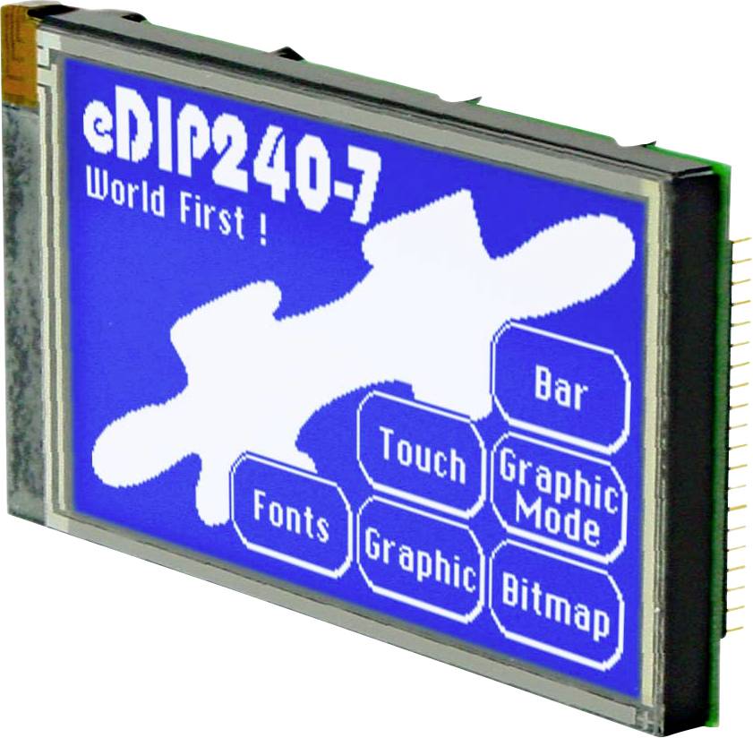 РК-дисплей DISPLAY VISIONS EAEDIP240B-7LWTP (Ш x В x Г) 113 x 70 x 11,6 мм