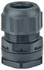 Hensel 36001024 Zatyczka wentylowana z nakrętką kontrującą, z odciążnikiem (reduktorem naprężeń), odporna na wstrząsy tworzywo sztuczne czarny 1 szt.