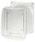 Białoobudowa z tworzywa sztucznego z zdejmowaną pokrywą, prawdopodobnie przeznaczona do instalacji elektrycznych lub prowadzenia okablowania.