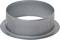 Okrągły metalowy kołnierz z szerokim obrzeżem i otworami na śruby, stosowany do połączeń rurowych w systemach wentylacyjnych.