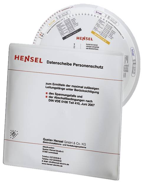 Hensel Ochrona osobista dysku z danymi firmy Hensel dla CU 4012591775010 N/A