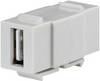 Rutenbeck 17010651 Złącze męskie USB KMK-USB rw, USB Typu-A, 1 szt.