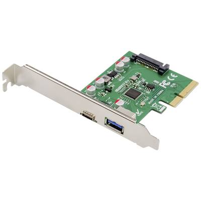 Digitus DS-30225 2 Porty Karta kontrolera USB 3.1 Gen 2 USB-A, USB-C® PCIe