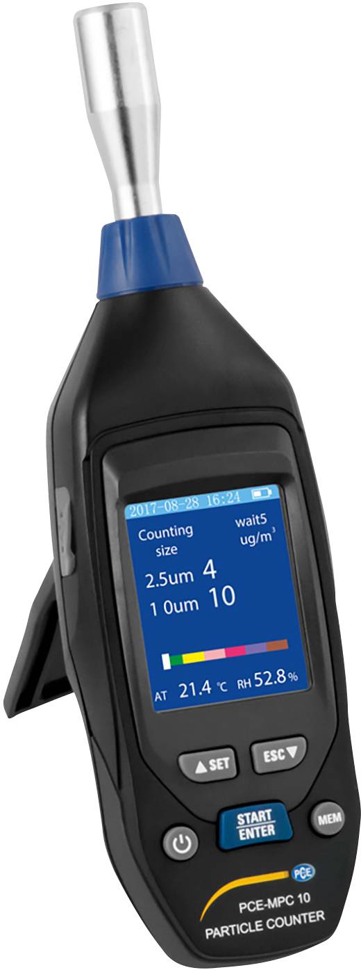 Вимірювач температури та вологості частинок PCE Instruments