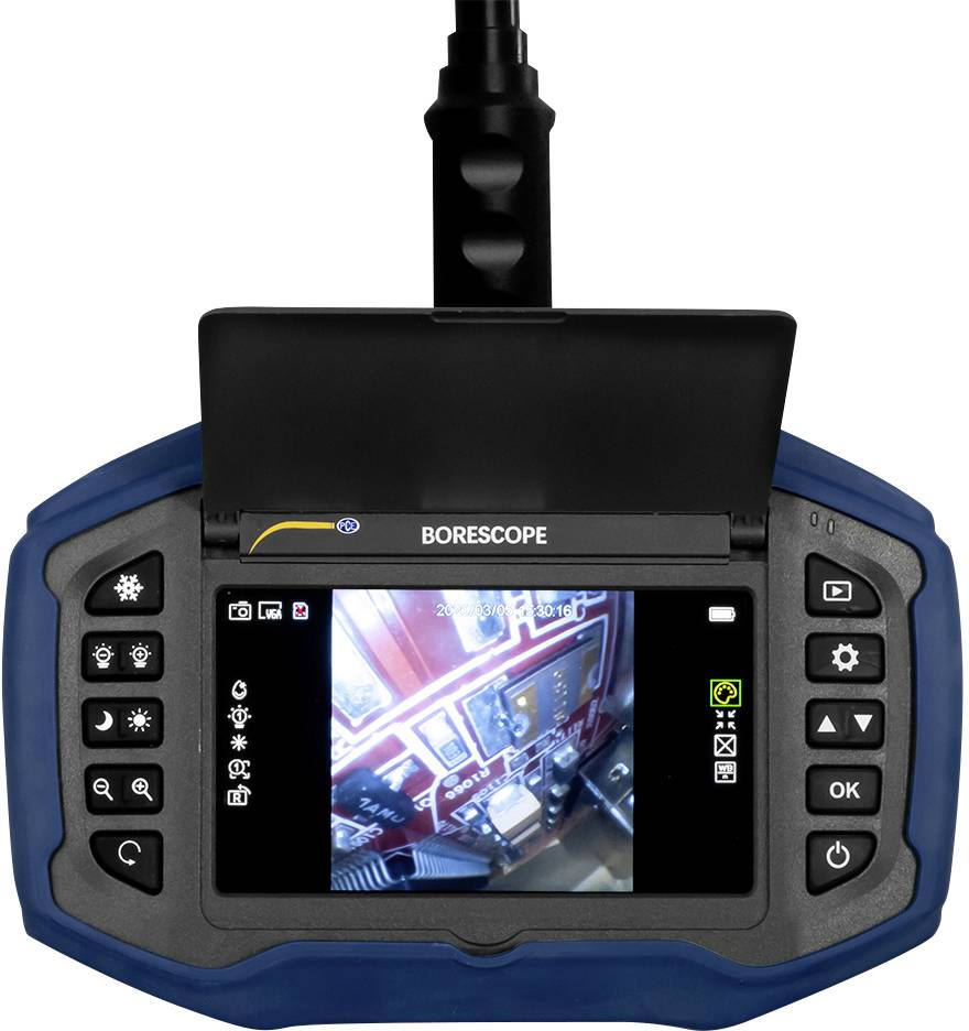 Інспекційна камера PCE Instruments PCE-VE 270HR, 2,8 мм x 2000 мм, 400 x 400 пікселів, IP67