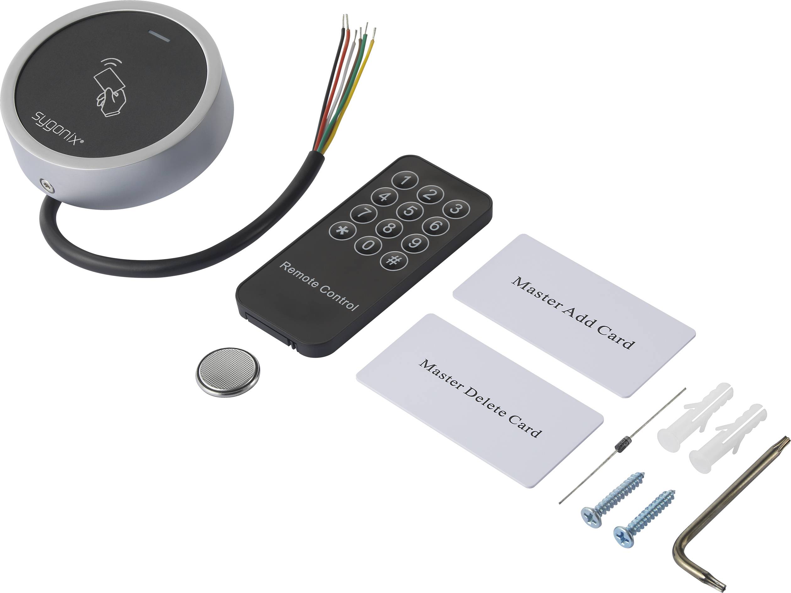 Система доступу Sygonix SY-4599780 для поверхневого монтажу з транспондером 24 В/DC IP66