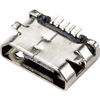 Metalowy wtyk przyłączeniowy z wieloma złotymi stykami, typowo używany do łączenia urządzeń elektronicznych.
