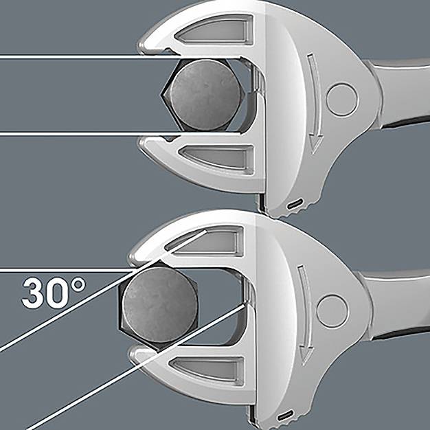 Wera 05020103001 6004 Joker M Саморегульований ключ Розмір ключа (метрична система) (лише для заголовка) 13 - 16 мм Розмір ключа (