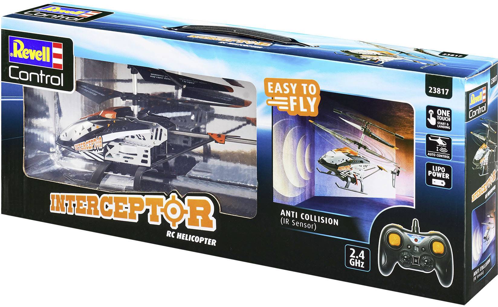Радіокерований гелікоптер Revell Interceptor RtF