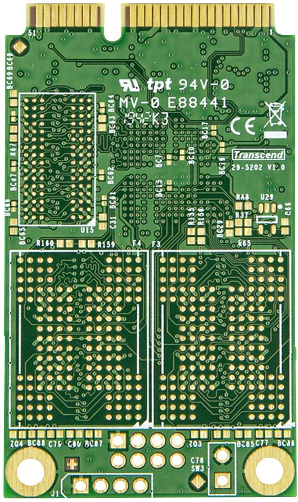 Внутрішній твердотільний накопичувач Transcend MSA452T-I 128 ГБ mSATA SATA 6 Гбіт/с TS128GMSA452T-I