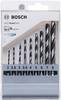 Bosch Accessories 2607002826 PointTeQ HSS Zestaw wierteł krętych do metalu 9 szt. 2 mm, 3 mm, 4 mm, 5 mm, 6 mm DIN 338 sześciokątny uchwyt 1 szt.