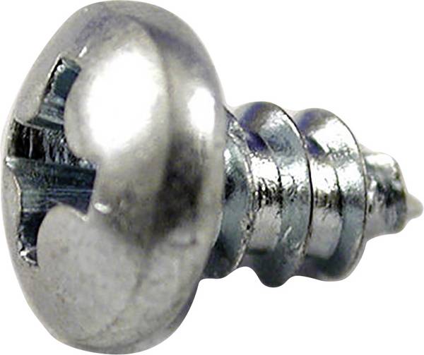 Hammond Electronics 1555TS100  śruba  stal srebrny (D x S x W) 7 x 3 x 3 mm 100 szt.