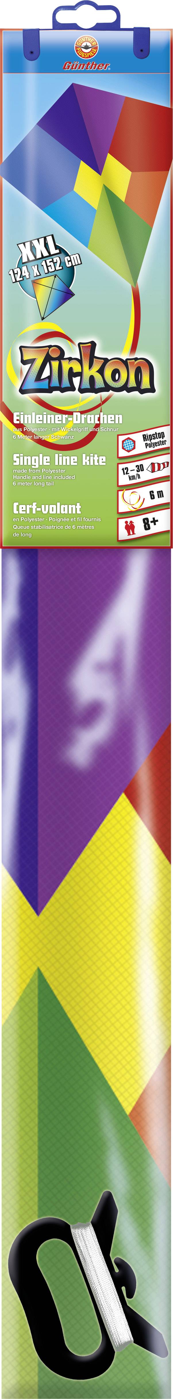 'Zinkon Text-Marker', opakowanie z kolorowym wzorem geometrycznym i nazwą marki. Zawiera zakreślacze w różnych kolorach.