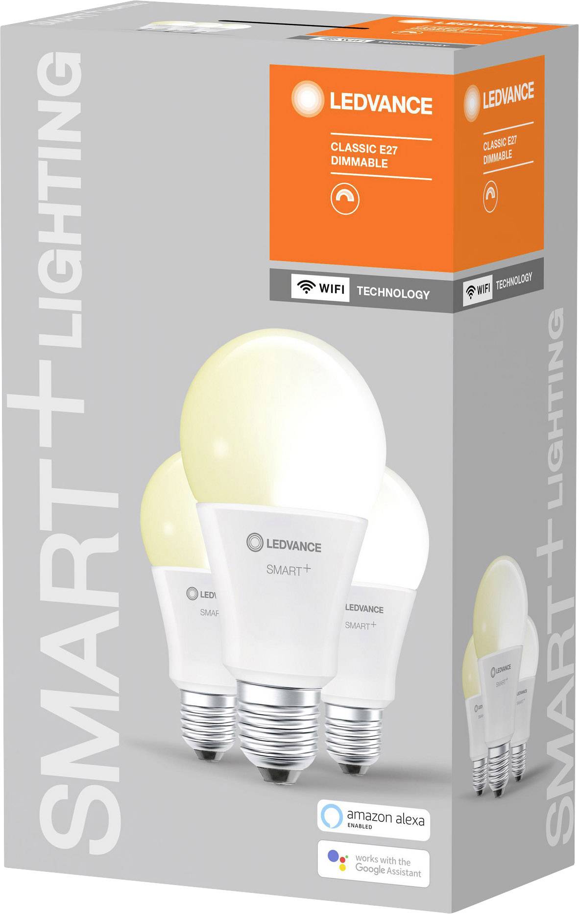 SMART+ LEDVANCE SMART+ WiFi Classic Dimmable 100 14 Вт/2700K E27 4058075485839, 3 шт.