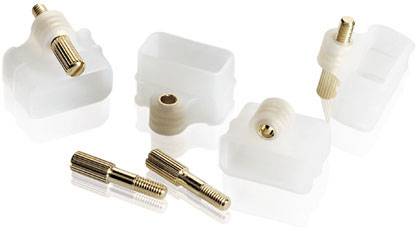 Кріплення для порту HDMI Oehlbach Pure LOCK!, прозоре, D1C55063, 4 шт.