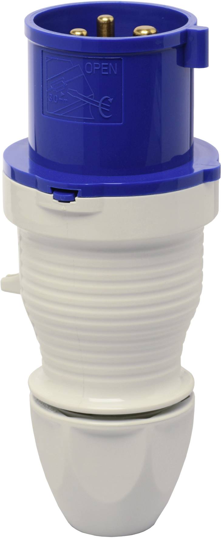 Роз'єм CEE Walther Werke 230306 чоловічий 32 A 230 V