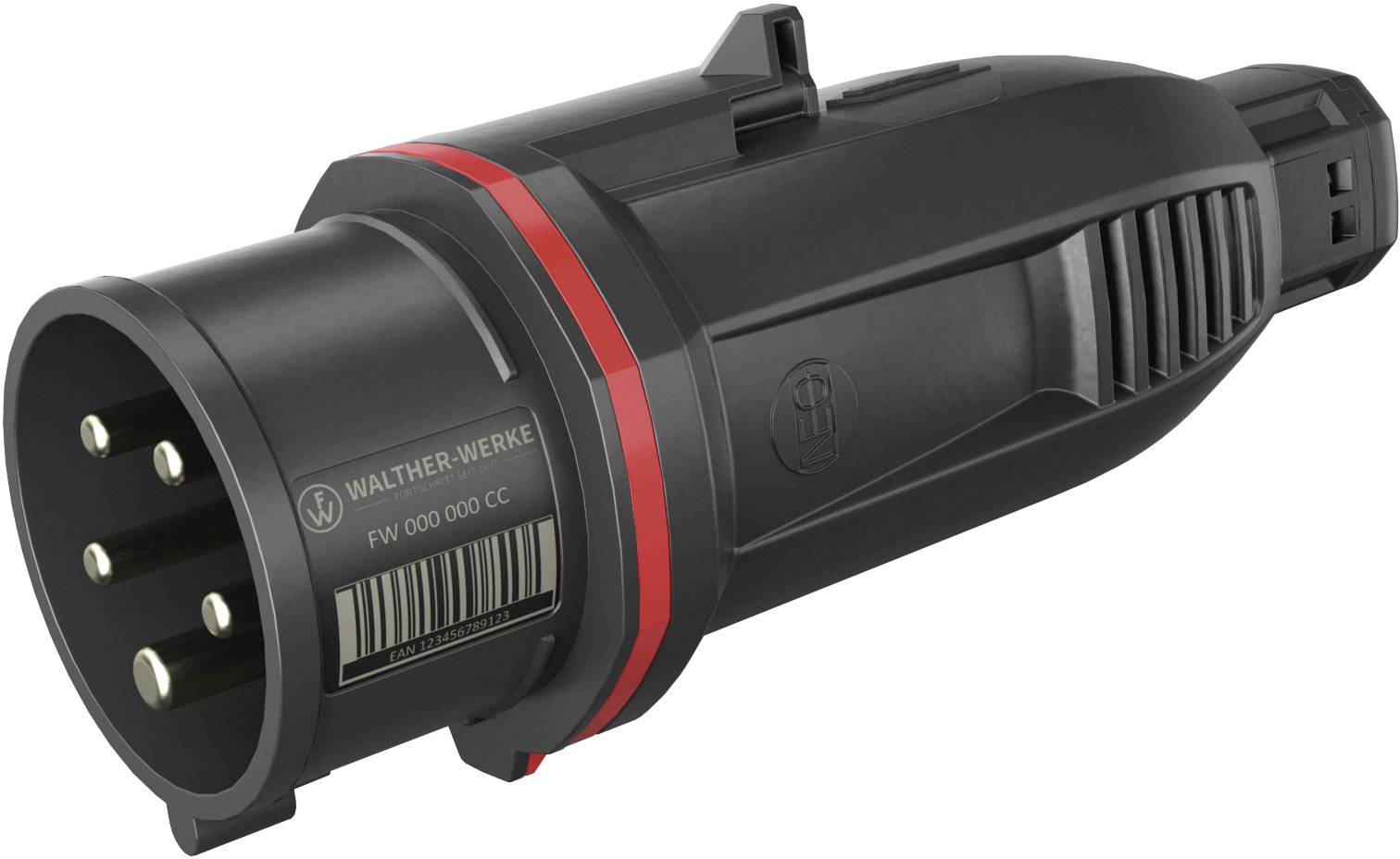 Роз'єм Walther Werke FW210506SK CEE чоловічий 16 A 400 V