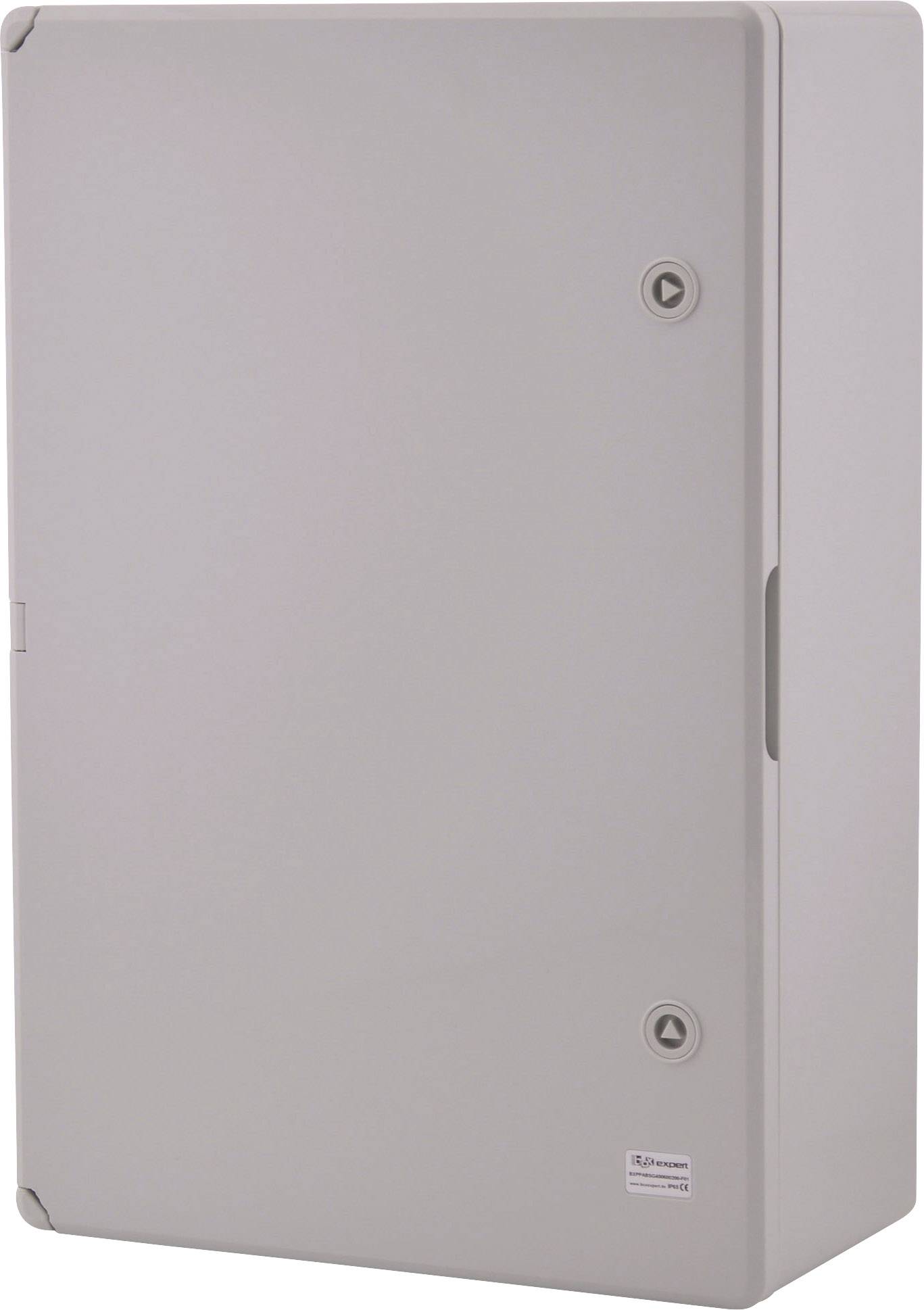 Boxexpert BXPPABSG400600200-F01 Монтажна шафа 400 x 600 x 200 ABS глянцевий сірий 1 шт.