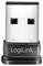 Kompaktowy adapter Bluetooth z czarną podstawą z napisem 'LogiLink', przeznaczony do podłączenia do portów USB.