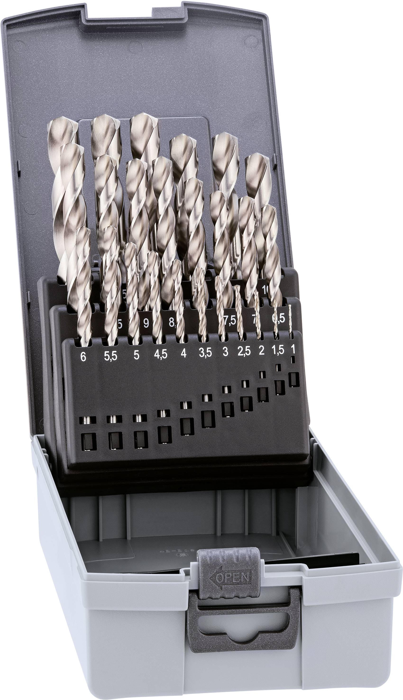 Набір спіральних свердел Alpen по металу 0000110325100 1 шт.