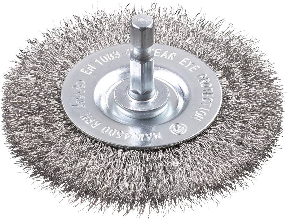 kwb ЩІТКА ДИСКОВА, ДРІТ З НЕРЖАВІЮЧОЇ СТАЛІ, НЕРЖАВІЮЧА, ГОФРОВАНА 609830 1 шт.