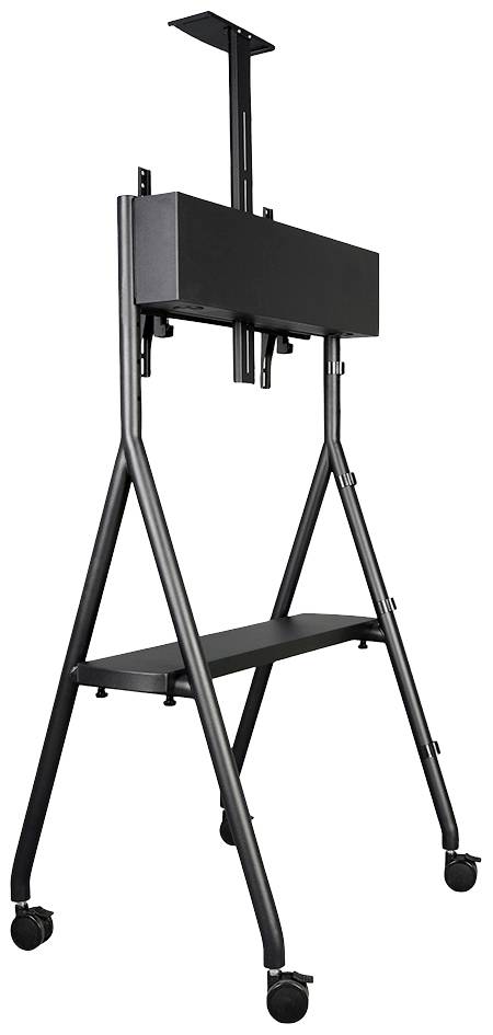 Neomounts NS-M1500BLACK Stojak na kółkach do telewizora 81,3 cm (32") - 165,1 cm (65") Uchylny, Stojak podłogowy, z regu-3