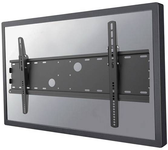 Neomounts PLASMA-W100BLACK Uchwyt ścienny do telewizora 94,0 cm (37") - 215,9 cm (85") Sztywny