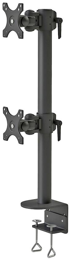 Neomounts FPMA-D960DVBLACKPLUS Кріплення для монітора, настільне 43,2 см (17 дюймів) - 124,5 см (49 дюймів), портативне, поворотне