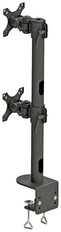 Neomounts FPMA-D960DVBLACKPLUS Кріплення для монітора, настільне 43,2 см (17 дюймів) - 124,5 см (49 дюймів), портативне, поворотне