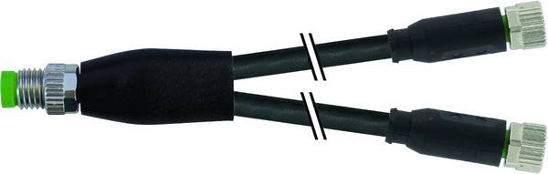 Murrelektronik 7000-87001-6300030 Rozdzielacz i adapter czujnika/aktuatora 7000-87001-6300030, piny: 3, 0.30 m, 1 szt.