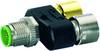 Murrelektronik 7000-41191-0000000 Element T M12 x 1 złącze męskie proste, złącze żeńskie proste Ilość pinów: 5 1 szt. sztuka