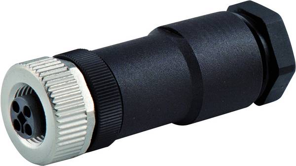 Murrelektronik 7000-P7411-0000000 Złącze niekonfekcjonowane czujnika/aktuatora M12 x 1 złącze żeńskie proste Ilość pinów: 4 1 szt. sztuka