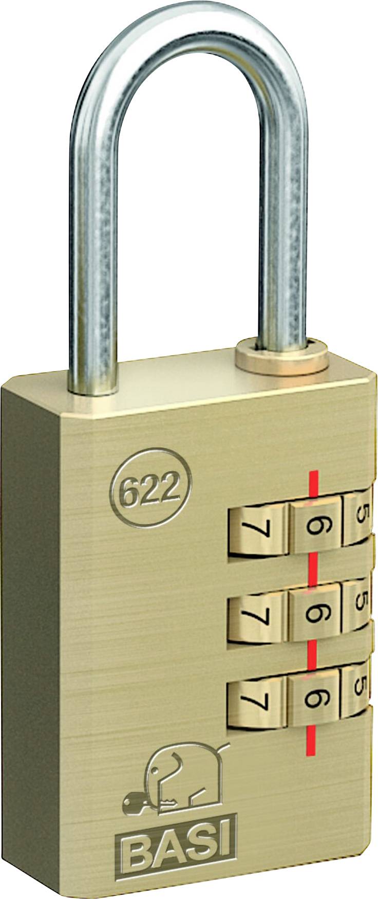 Замок навісний Basi 6220-2500 з кодовим замком