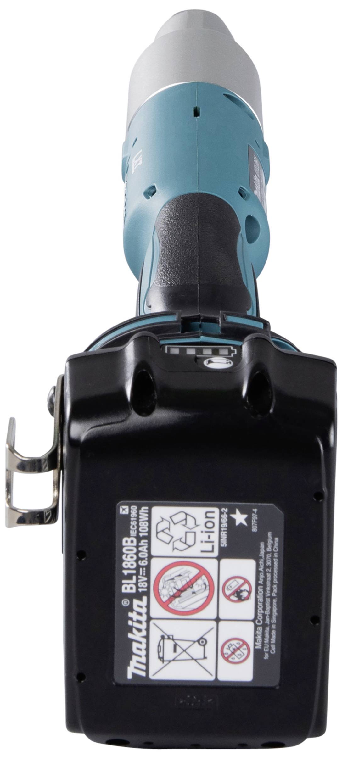 Makita Makita DTL061RT1J - Winkel-Schlagschrauber - schnurlos DTL061RT1J Акумуляторний ударний шуруповерт 60 Нм 18 В 5 Ач