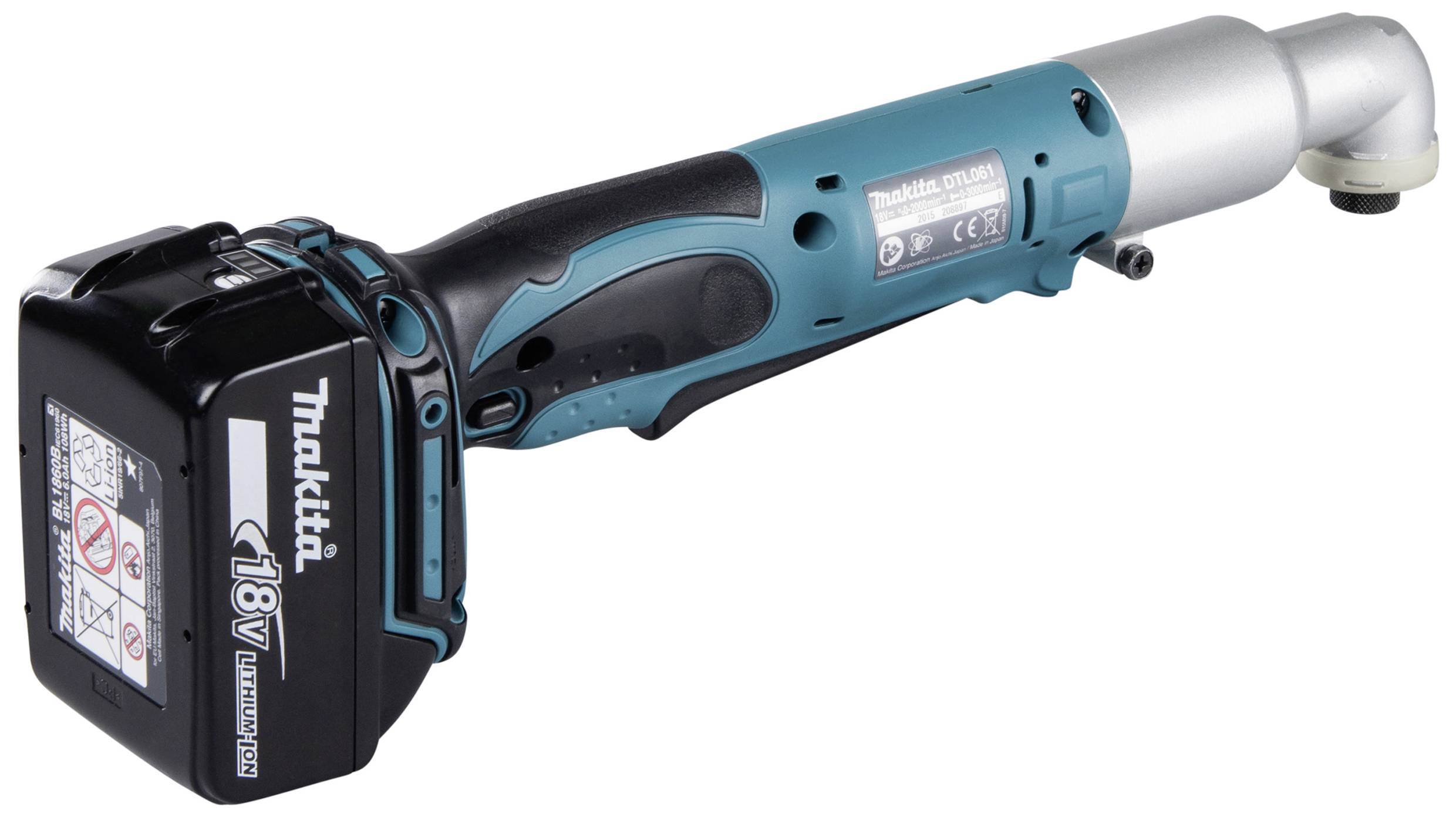 Makita Makita DTL061RT1J - Winkel-Schlagschrauber - schnurlos DTL061RT1J Акумуляторний ударний шуруповерт 60 Нм 18 В 5 Ач