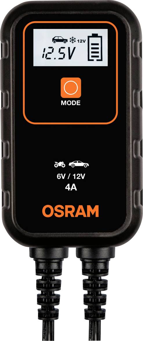 Osram Automotive OEBCS904 4052899620520 Автоматичний випрямляч 6 В, 12 В 2 А, 4 А
