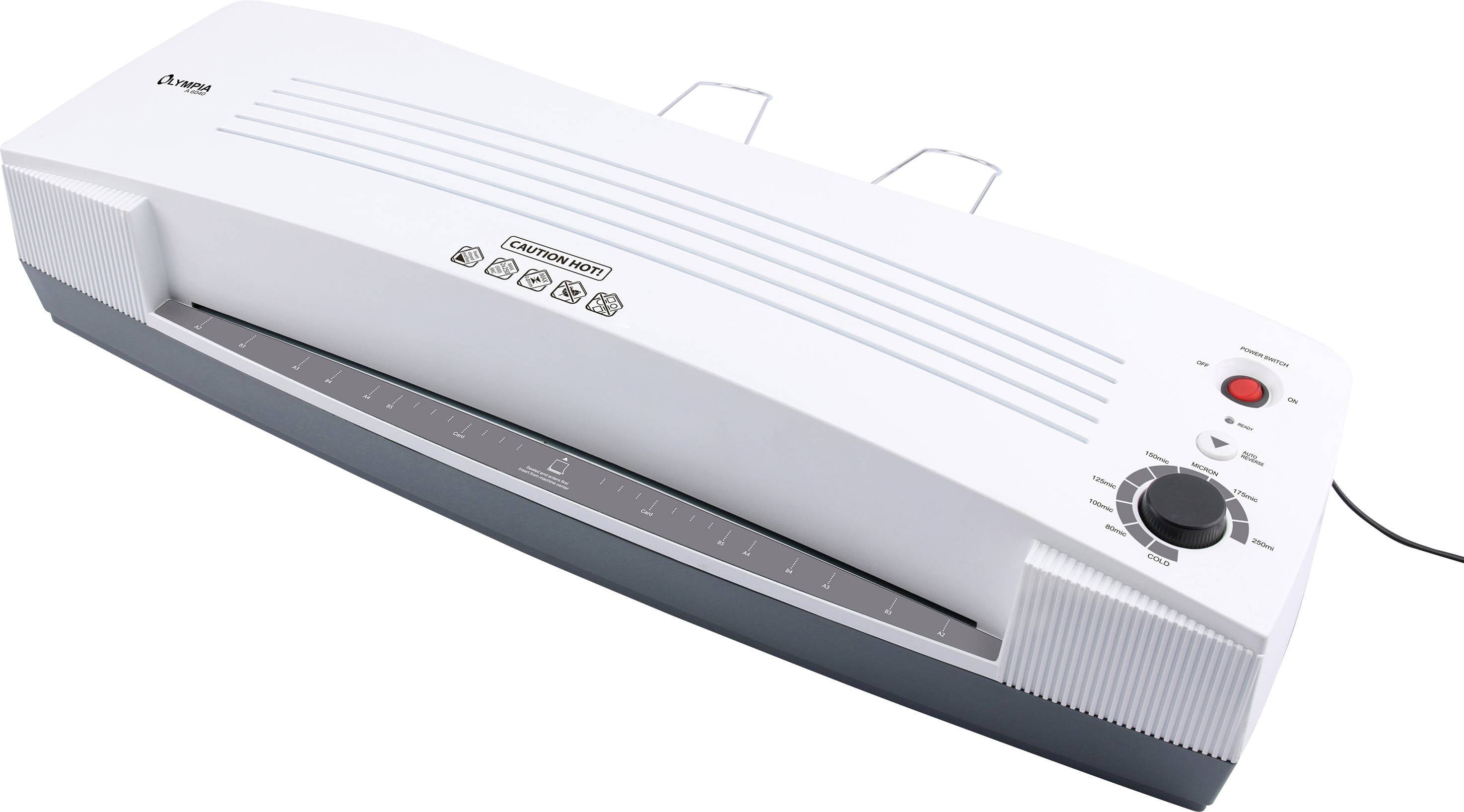 Olympia Laminator A 6040 3148 DIN A2, DIN A3, DIN A3+, DIN A3, вертикальний, DIN A3, горизонтальний, DIN A4, DIN A4+, DIN A4 2/3 в