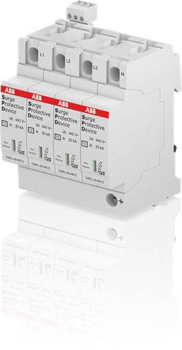 ABB 2CTB803873R5300 OVR T2 4L 40-440 P TS QS Ogranicznik 20 kA 1 szt.