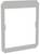 Szary, prostokątny obraz ramkowy, prawdopodobnie używany jako placeholder lub rama dla innego obiektu.