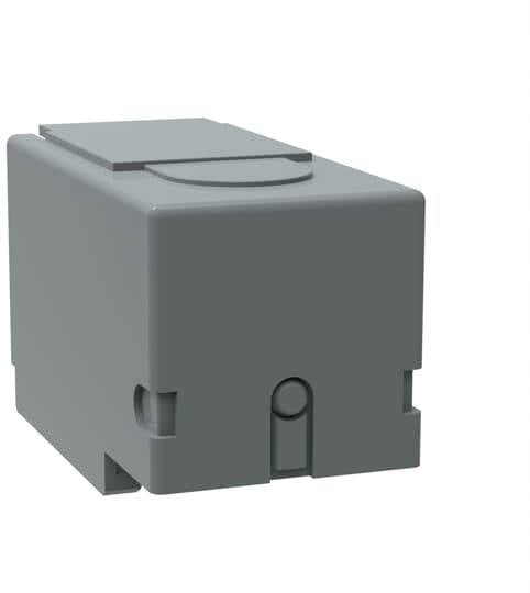 ABB 1SCA022715R5260 Osłona zacisków OTS250G1S zatrzaskowa szara plastikowa Pokrywa zacisków plastik 1 szt.