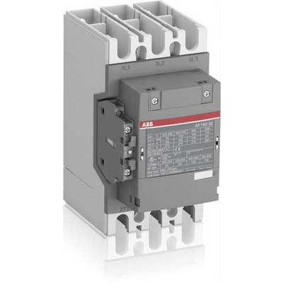 Szary elektromagnetyczny stycznik firmy ABB, model AF190-30, z wieloma zaciskami przyłączeniowymi u góry i u dołu, przeznaczony do zastosowań przemysłowych.