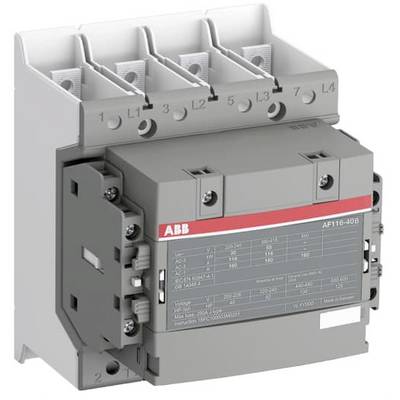 Szary elektryczny przekaźnik instalacyjny z czterema zaciskami przyłączeniowymi, na którym widoczne jest czerwone oznaczenie. Odpowiedni do sterowania przemysłowego i budowy obwodów elektrycznych.